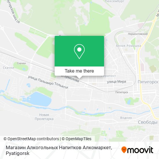 Магазин Алкогольных Напитков Алкомаркет map