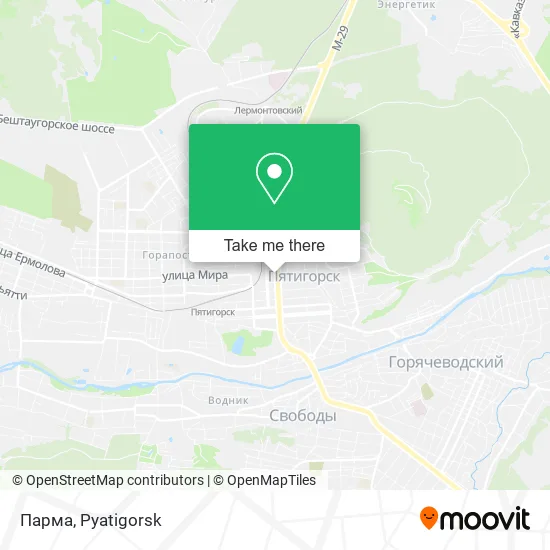 Парма map