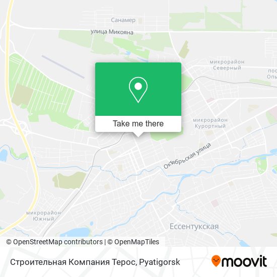 Строительная Компания Терос map