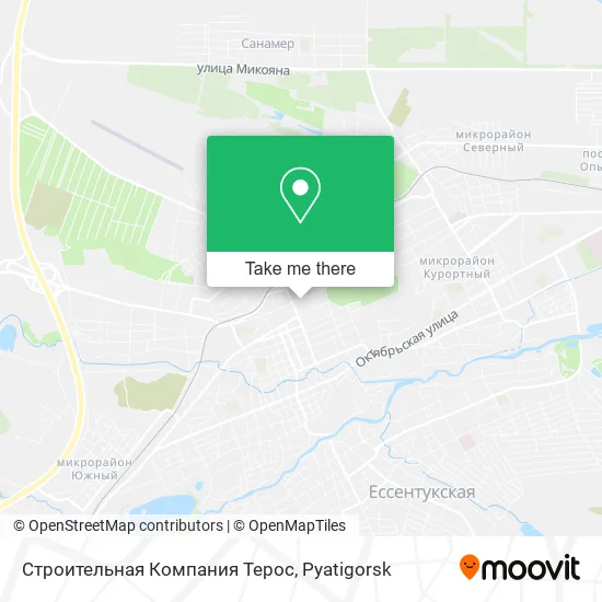 Строительная Компания Терос map