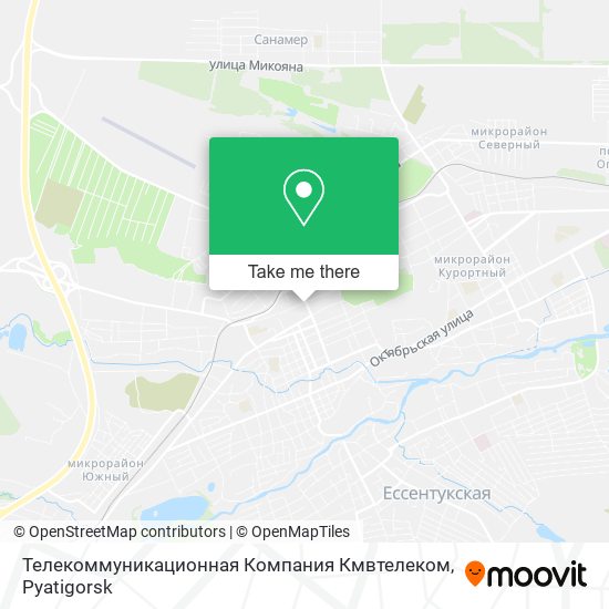 Телекоммуникационная Компания Кмвтелеком map