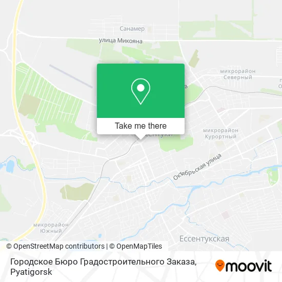 Городское Бюро Градостроительного Заказа map