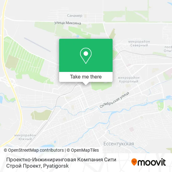 Проектно-Инжиниринговая Компания Сити Строй Проект map