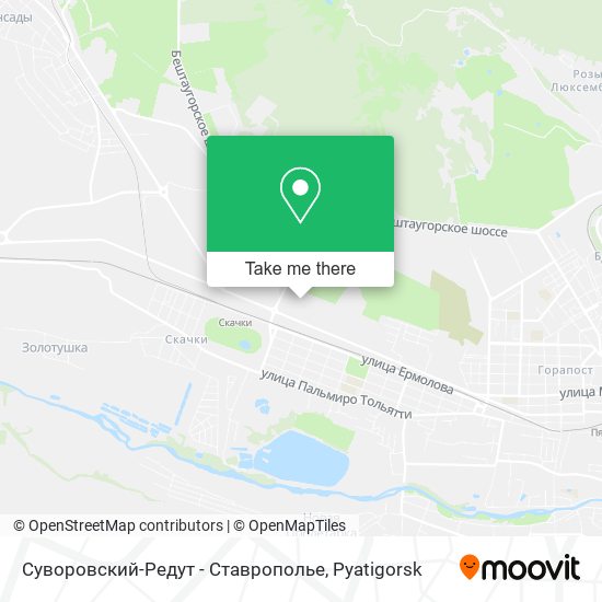 Суворовский-Редут - Ставрополье map