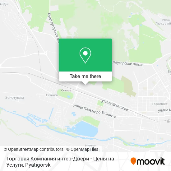 Торговая Компания интер-Двери - Цены на Услуги map