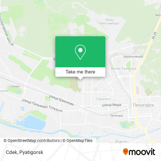 Cdek map