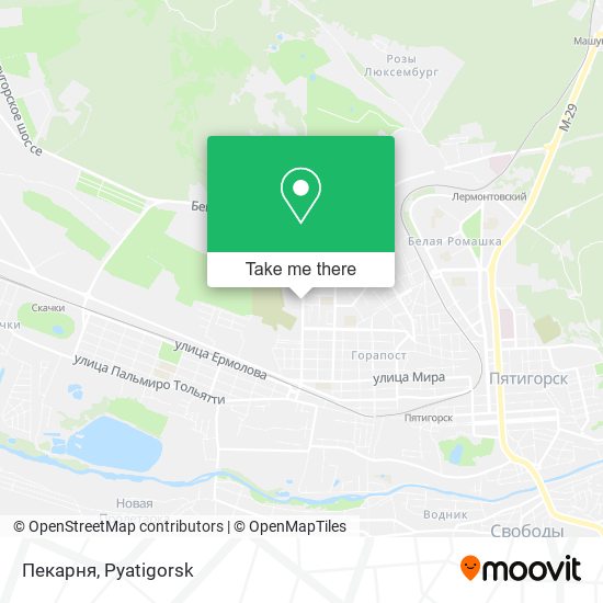 Пекарня map