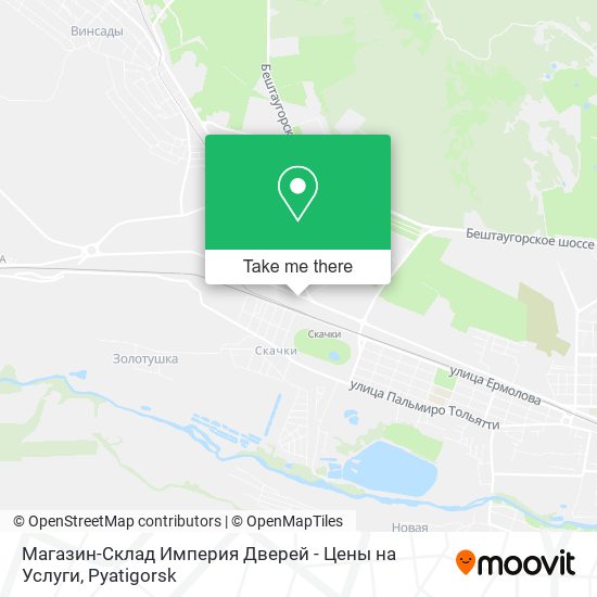 Магазин-Склад Империя Дверей - Цены на Услуги map