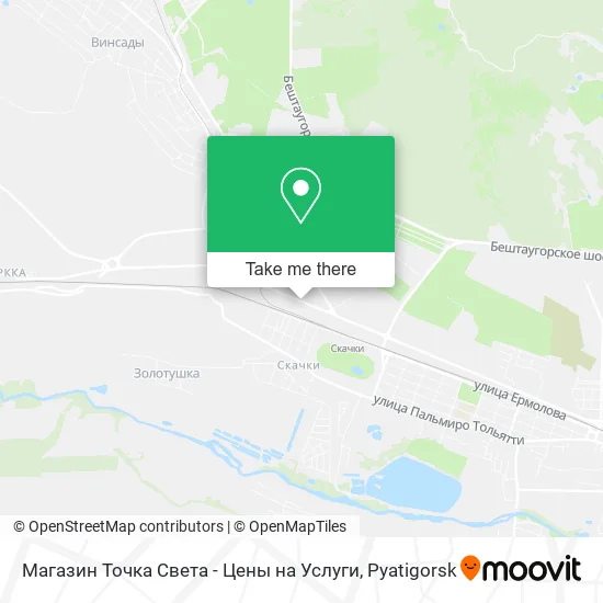 Магазин Точка Света - Цены на Услуги map
