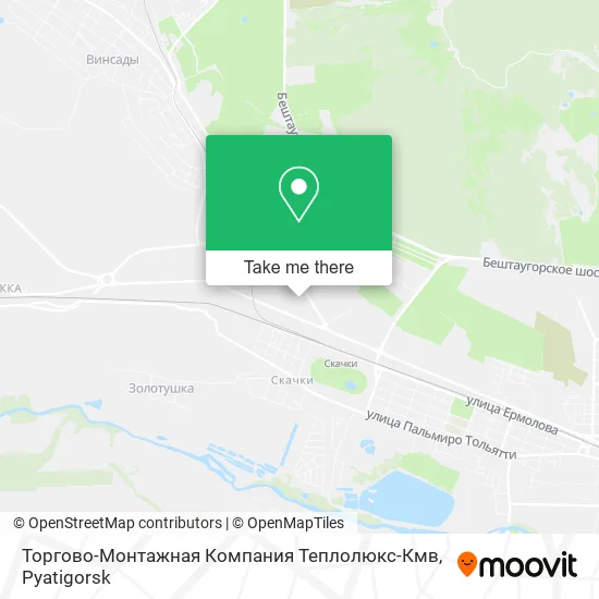 Торгово-Монтажная Компания Теплолюкс-Кмв map