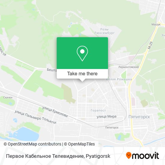 Первое Кабельное Телевидение map