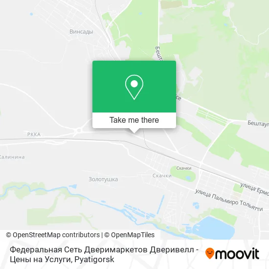 Федеральная Сеть Дверимаркетов Дверивелл - Цены на Услуги map