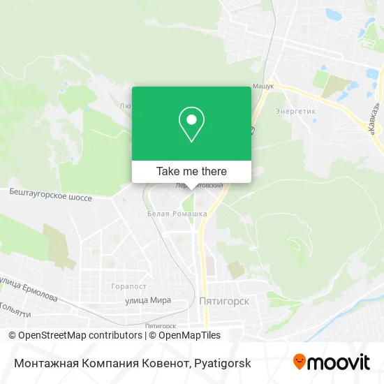 Монтажная Компания Ковенот map