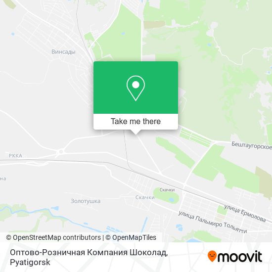 Оптово-Розничная Компания Шоколад map