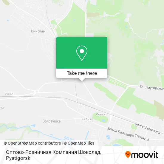 Оптово-Розничная Компания Шоколад map