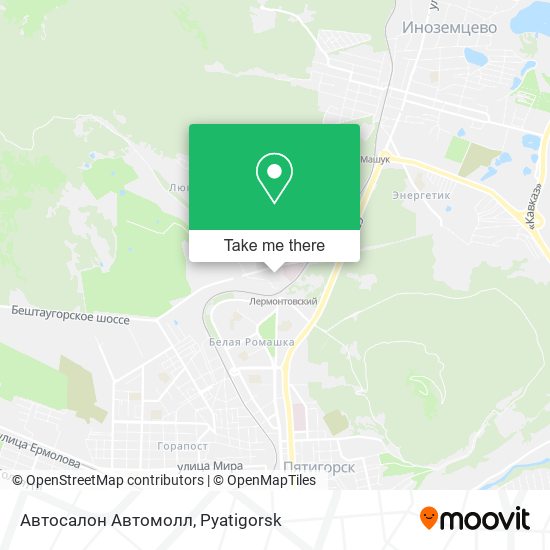 Автосалон Автомолл map