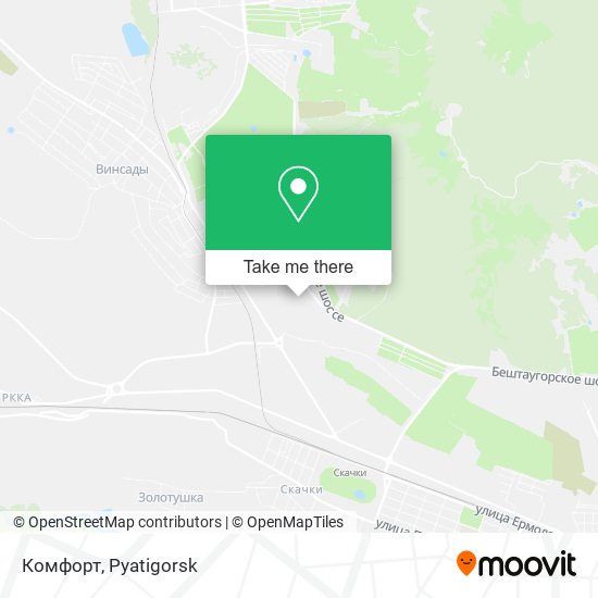 Комфорт map