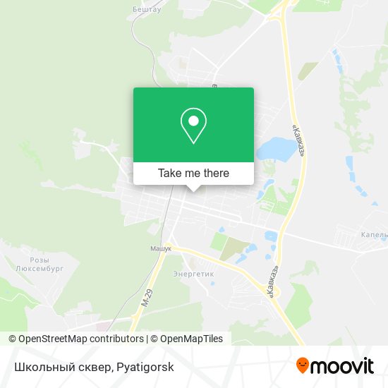 Школьный сквер map