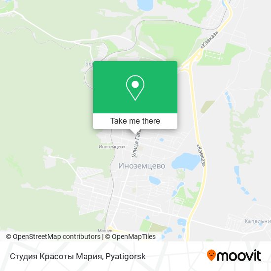 Студия Красоты Мария map