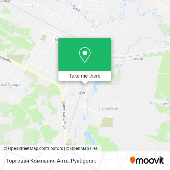 Торговая Компания Анта map