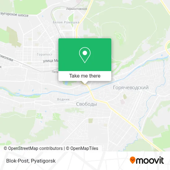 Blok-Post map
