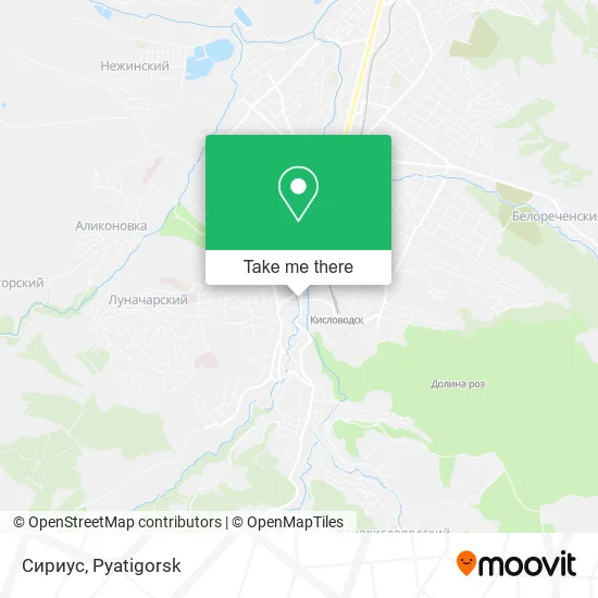 Сириус map
