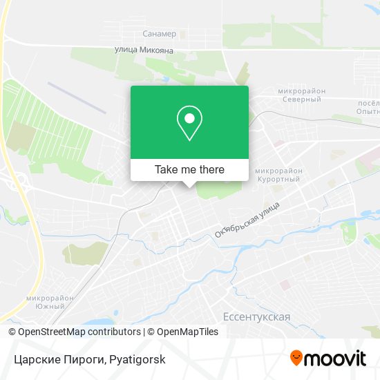Царские Пироги map