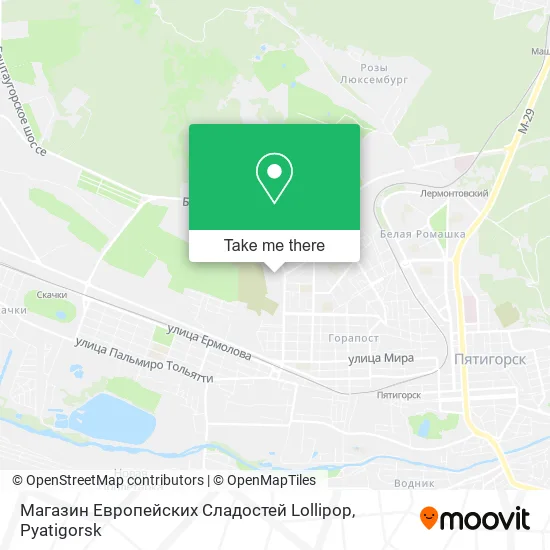 Магазин Европейских Сладостей Lollipop map