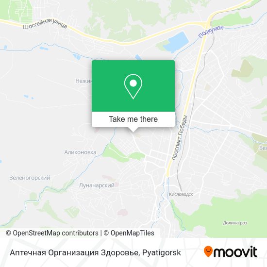 Аптечная Организация Здоровье map
