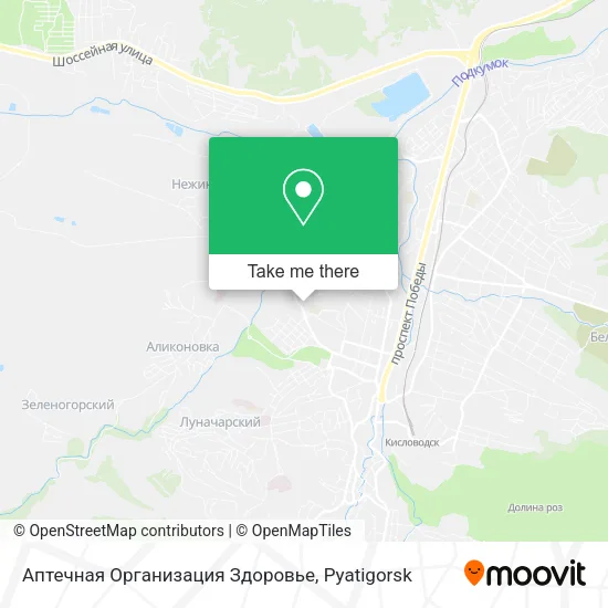 Аптечная Организация Здоровье map
