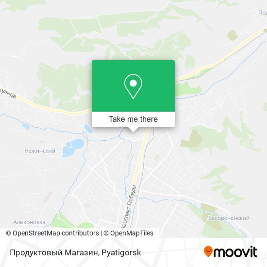 Продуктовый Магазин map