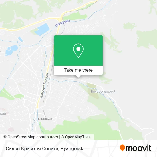 Салон Красоты Соната map