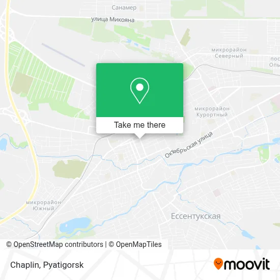 Chaplin map