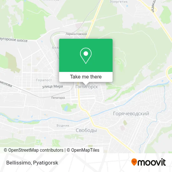 Bellissimo map