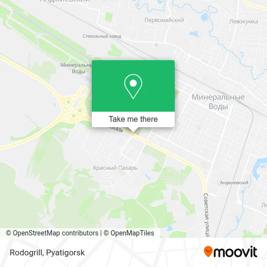 Rodogrill map