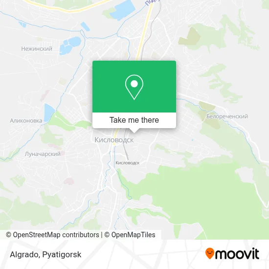 Algrado map