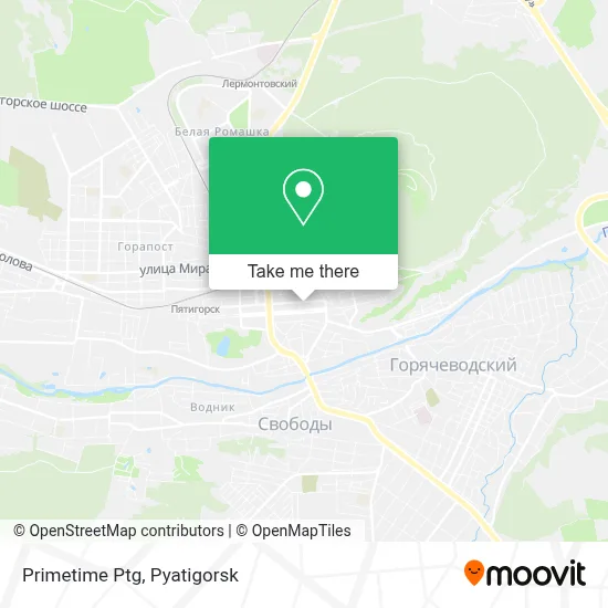 Primetime Ptg map