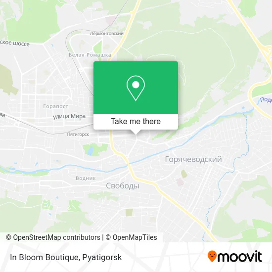 In Bloom Boutique map