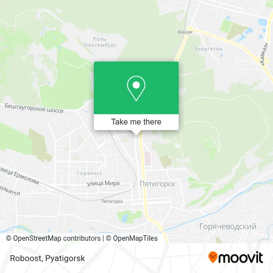 Roboost map