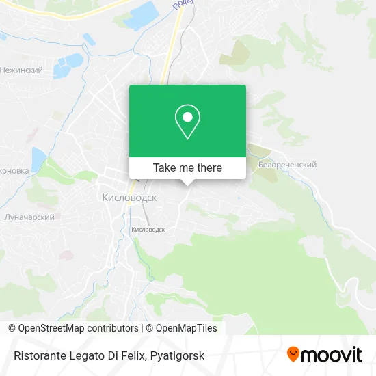 Ristorante Legato Di Felix map