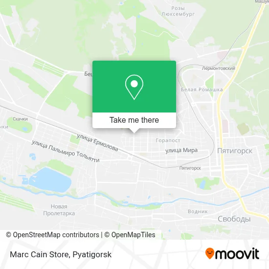 Marc Cain Store map