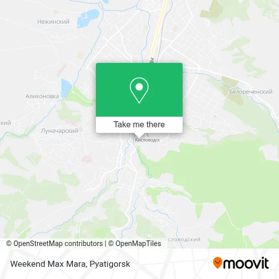 Weekend Max Mara map