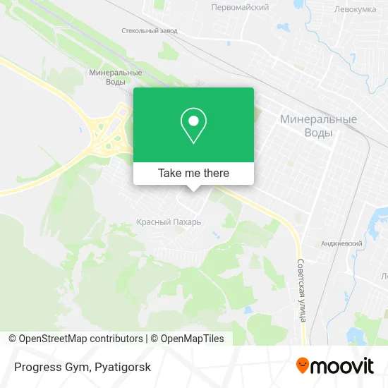 Progress Gym map
