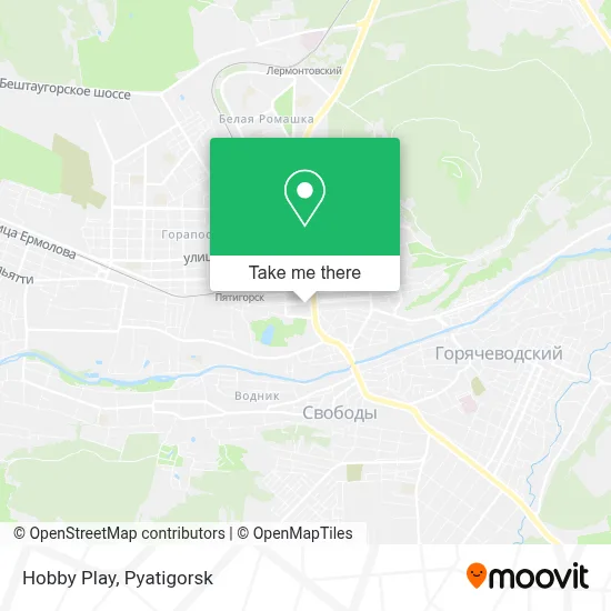 Hobby Play map