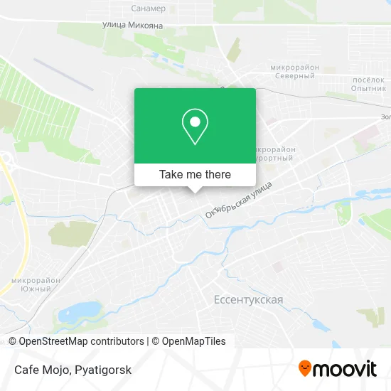 Cafe Mojo map