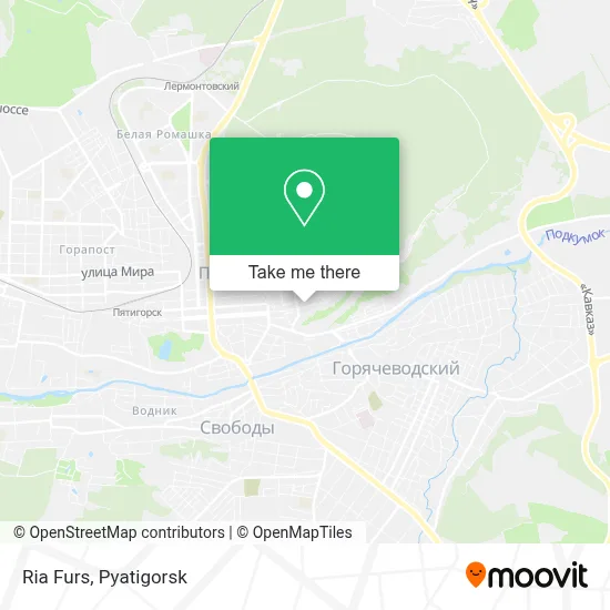 Ria Furs map