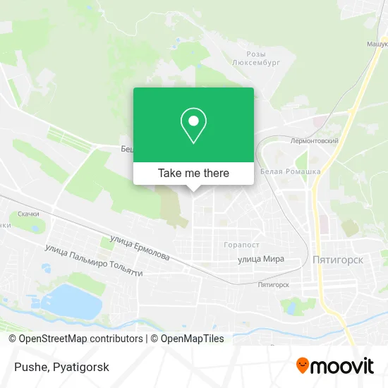 Pushe map
