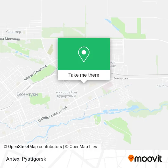 Antex map