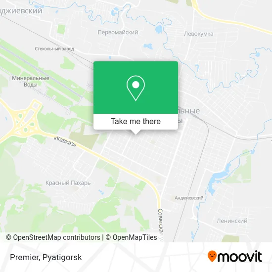 Premier map
