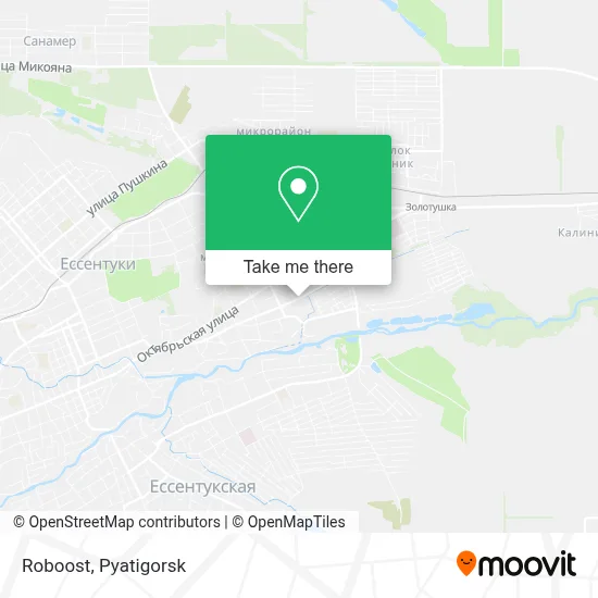 Roboost map